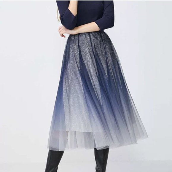 Brand New Double-layer sequined sparkle tulle skirt. All sizes. Never worn. - Picture 2 of 5